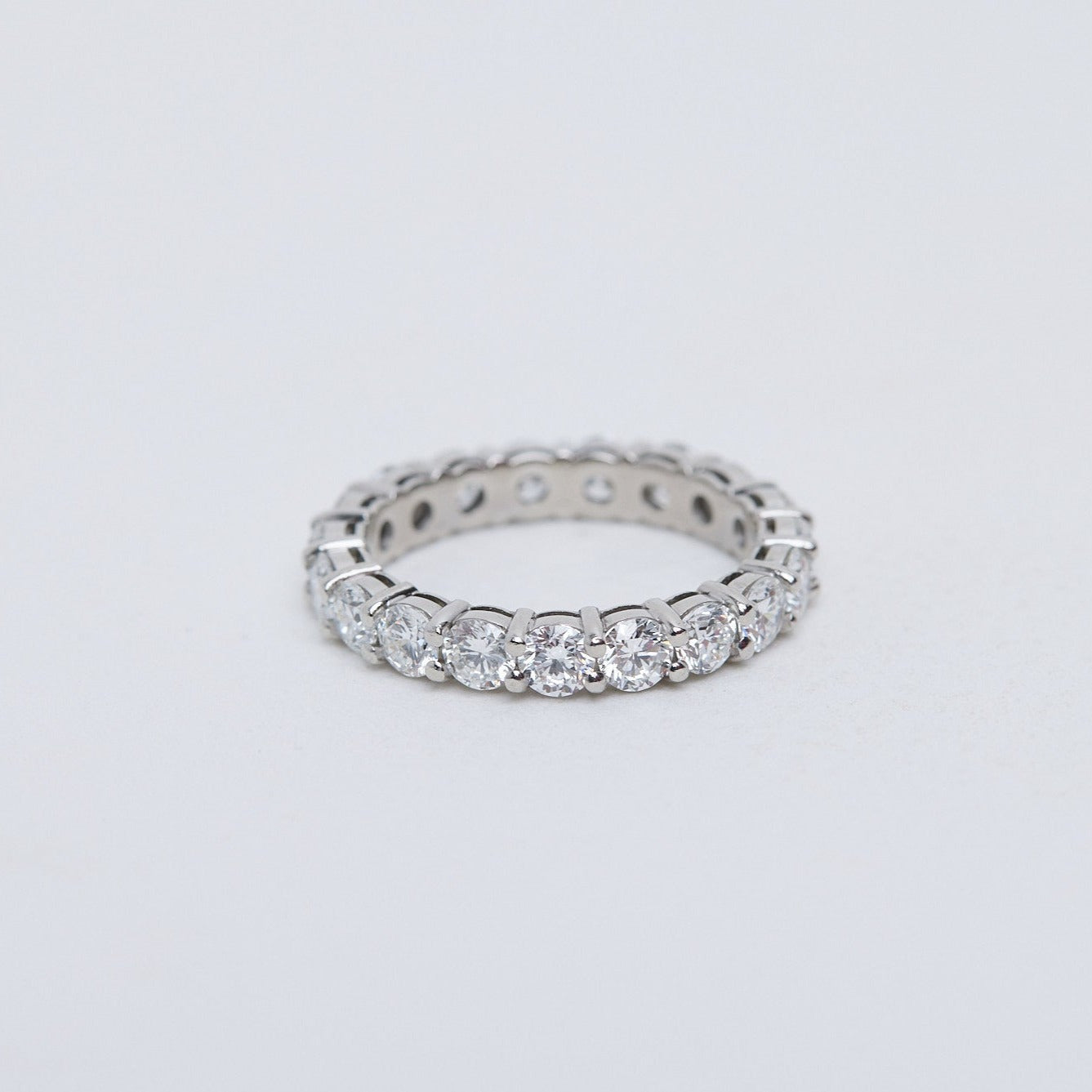 Tiffany platinum clearance eternity ring