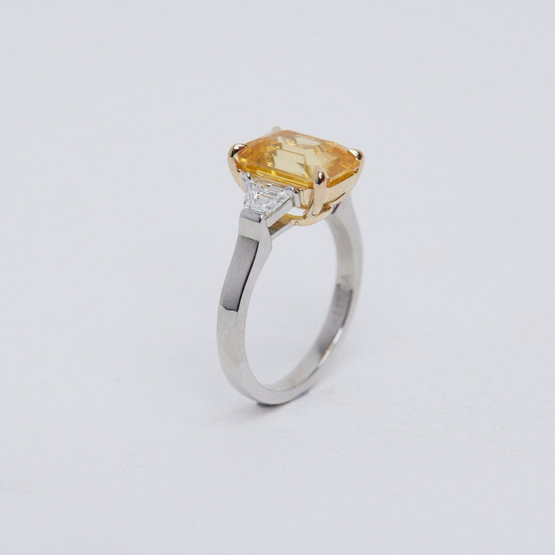 Yellow Sapphire Ring