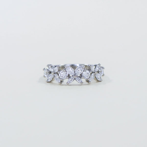 Papillon diamond ring