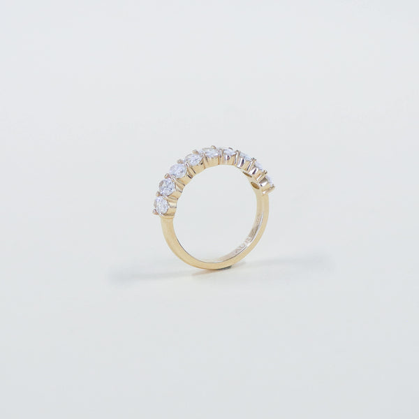 Venus oval diamond ring.